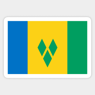 Flag of Saint Vincent and Grenadines Sticker